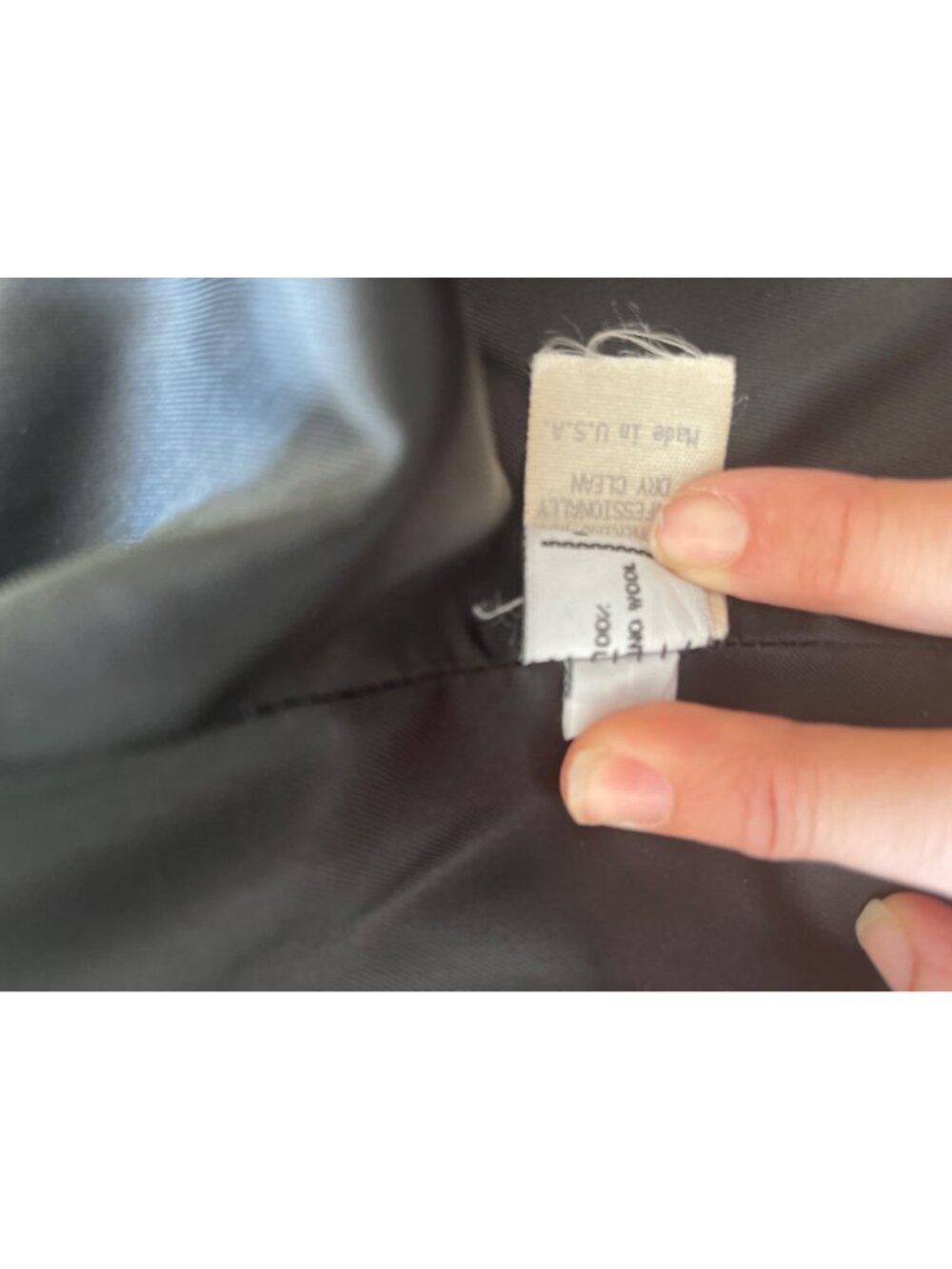 Vtg Perry Ellis Size 6 Portfolio Merino Wool Double Breasted Dress Coastal Chic - Picture 8 of 14